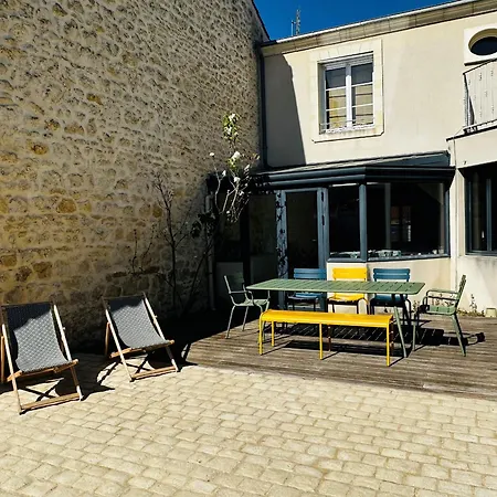 Spacieuse Maison 4 Chambres, Centre Fouras, Proche Plages - Fr-1-709-96 *